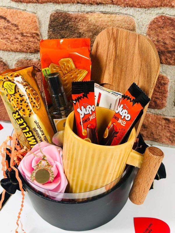 Hardal Sarısı Kupalı Kombin Set - Görsel 4