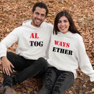 Kişiye Özel 3 İplik Şardonlu Kalın Kumaş Çift Sweat