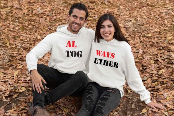 Kişiye Özel 3 İplik Şardonlu Kalın Kumaş Çift Sweat