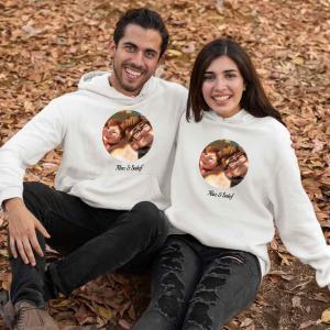 Kişiye Özel 3 İplik Şardonlu Kalın Kumaş Çift Sweat