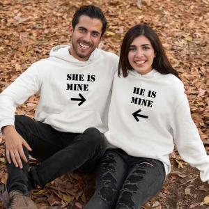 Kişiye Özel 3 İplik Şardonlu Kalın Kumaş Çift Sweat