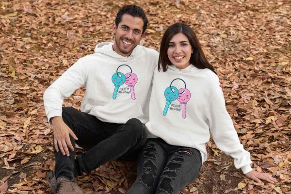 Kişiye Özel 3 İplik Şardonlu Kalın Kumaş Çift Sweat