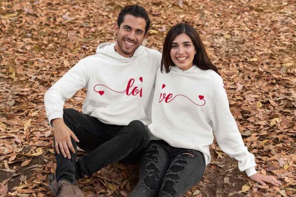 Kişiye Özel 3 İplik Şardonlu Kalın Kumaş Çift Sweat