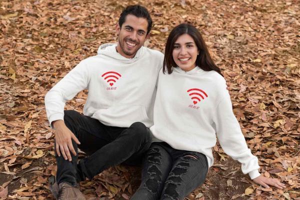Kişiye Özel 3 İplik Şardonlu Kalın Kumaş Çift Sweat