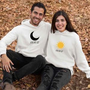 Kişiye Özel 3 İplik Şardonlu Kalın Kumaş Çift Sweat