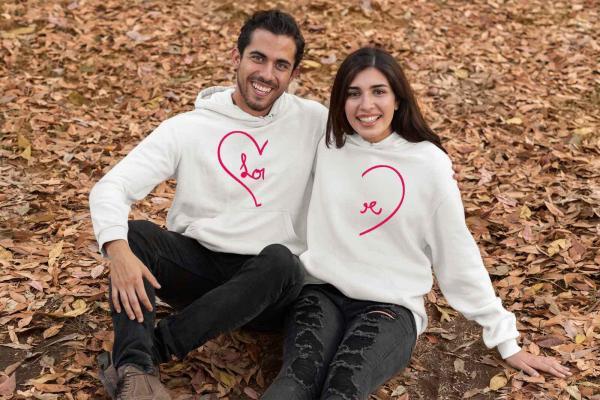 Kişiye Özel 3 İplik Şardonlu Kalın Kumaş Çift Sweat