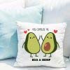 you complete me avocado yastık