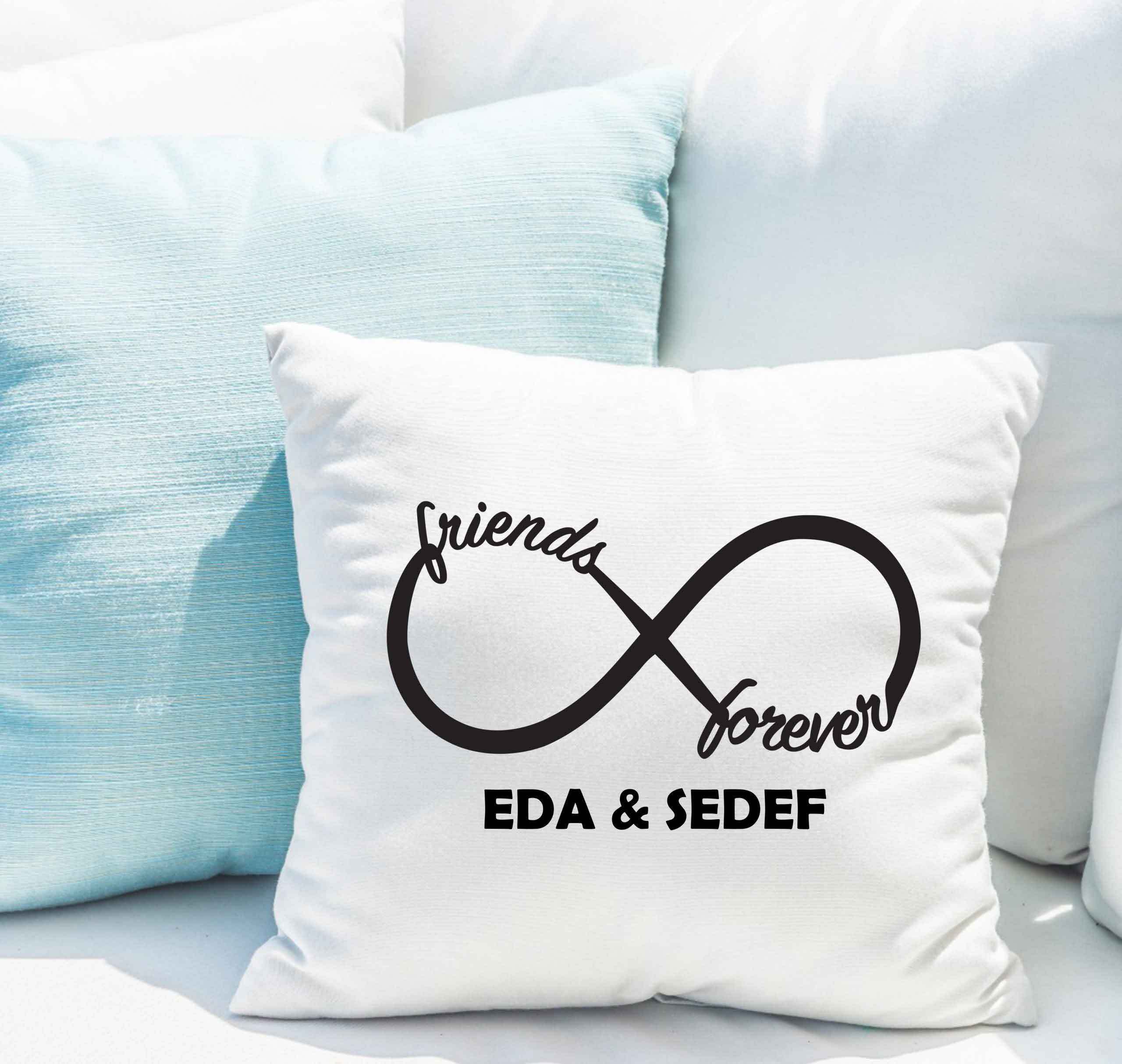 sonsuzluk yastık hediye