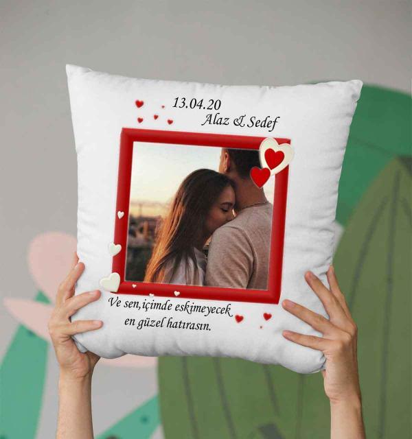 Kişiye Özel Çift Yastığı