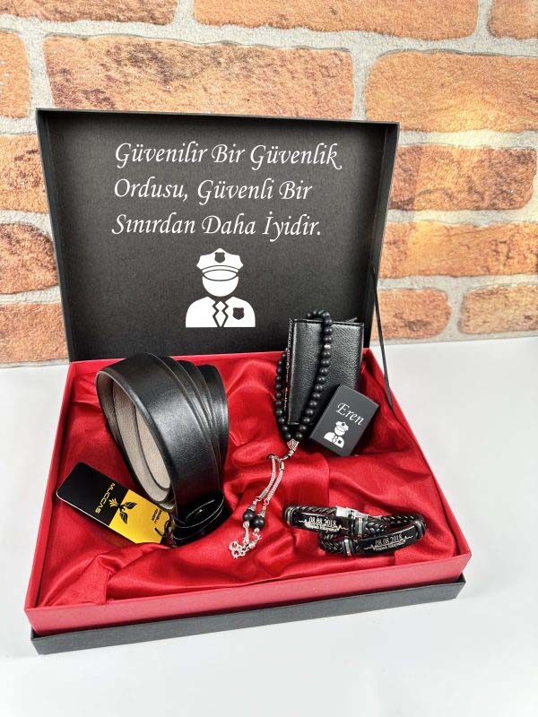 Özel Güvenlik Tasarımlı Erkek Set