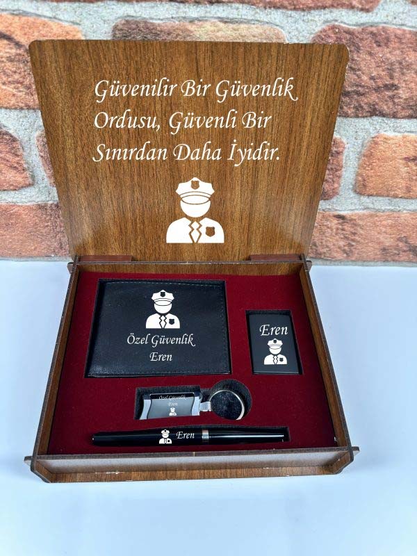 Özel Güvenlik Tasarımlı Erkek Set