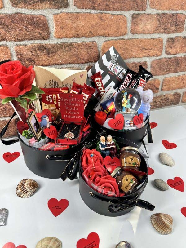 Sevgililer Gününe Özel Üçlü Love Set - Görsel 2