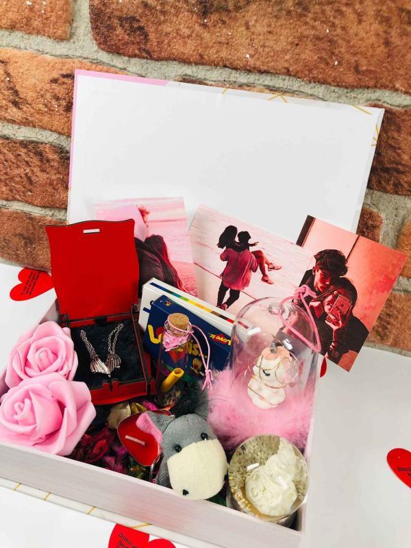 Çift Kolyeli Love Set - Görsel 2