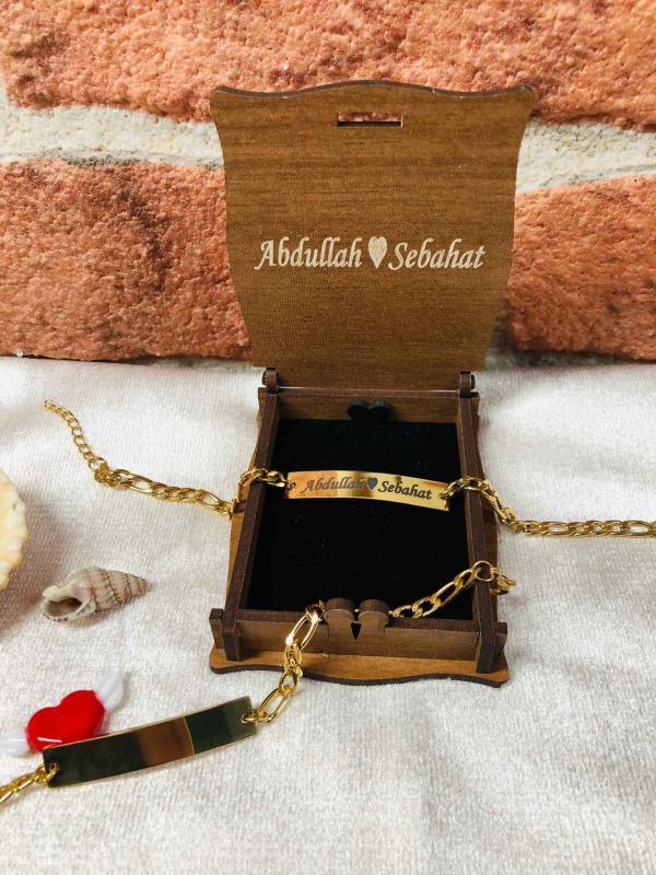 Gold Tek Bileklik
