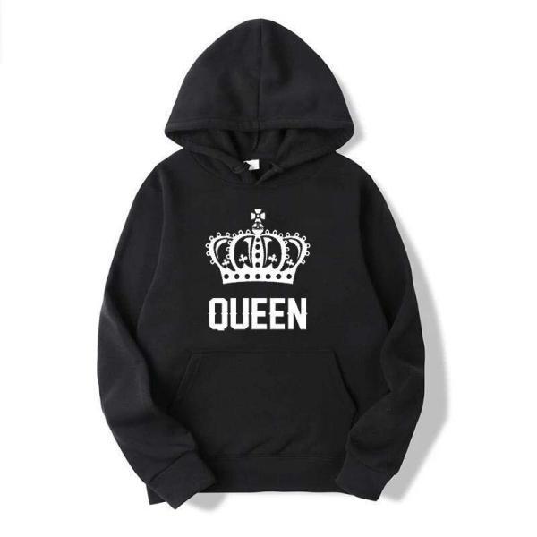 King-Quuen Tasarımlı 3 İplik Şardonlu Kalın Kumaş Çift Sweat