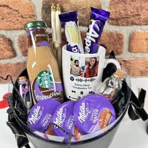 Kişiye Özel Fotoğraflı Kupa Bardak Milka Set