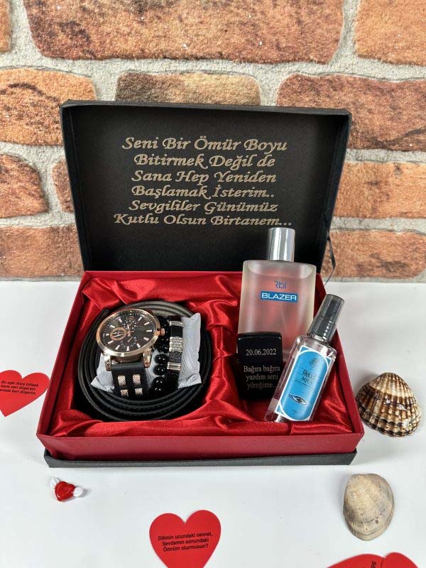 Kişiye Özel Rbl Parfümlü Erkek Set
