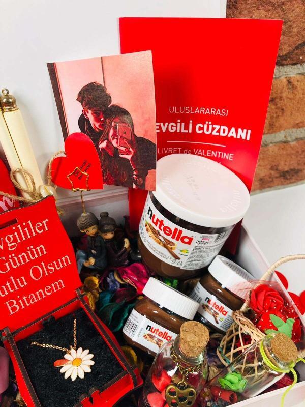 Papatya Kolyeli Love Set - Görsel 4