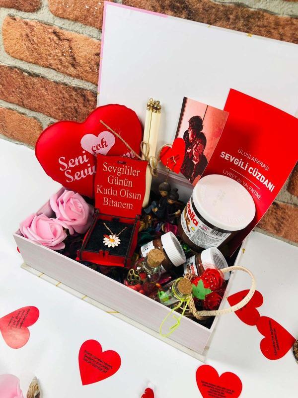 Papatya Kolyeli Love Set - Görsel 5