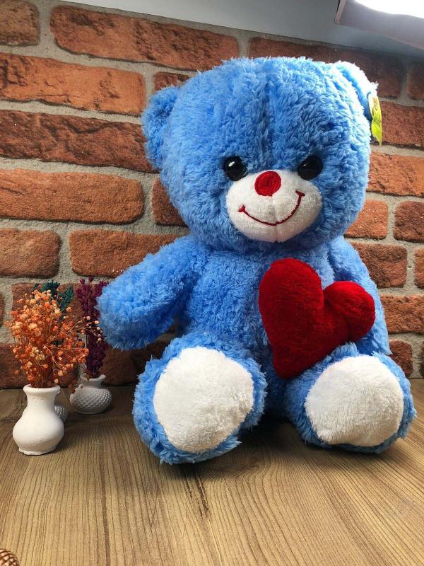 50cm mavi peluş ayıcık