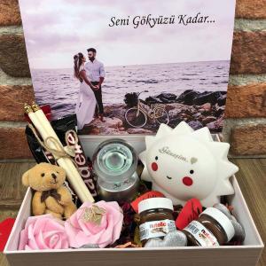 kişiye özel fotoğraflı love set