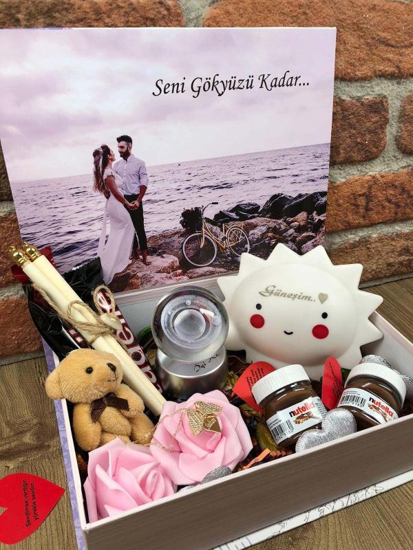 Kişiye Özel Fotoğraflı Love Set - Görsel 4