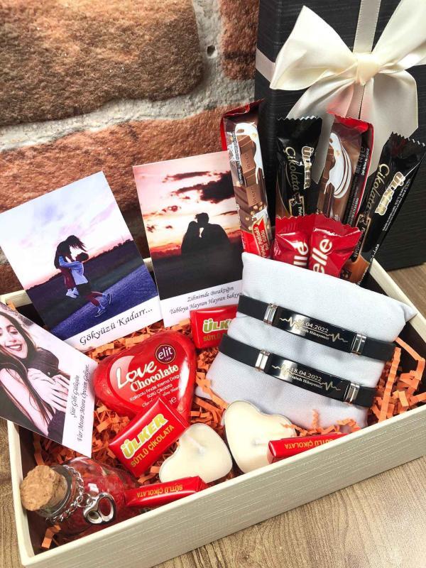 Kişiye Özel Fotoğraflı Çift Bileklik Set - Görsel 4
