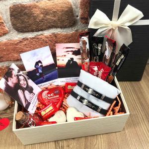 Kişiye Özel Fotoğraflı Çift Bileklik Set