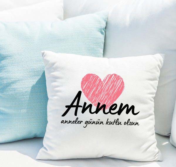 anneler günü yastık