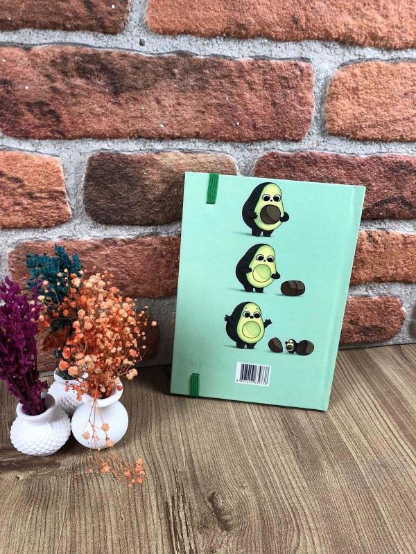 Avokado Tasarımlı Defter - Görsel 3