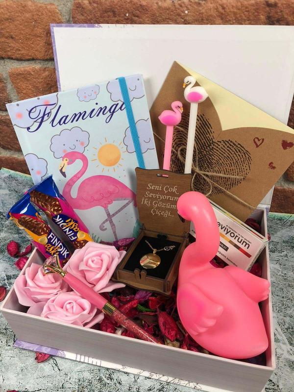 Flamingo Tasarımlı Kombin Set - Görsel 3