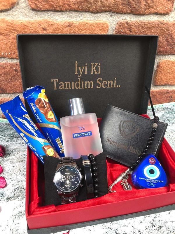 Kişiye Özel RBL Parfümlü Erkek Konsept Hediye Kutusu - Görsel 2