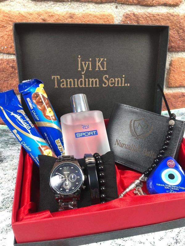 Kişiye Özel RBL Parfümlü Erkek Konsept Hediye Kutusu - Görsel 3