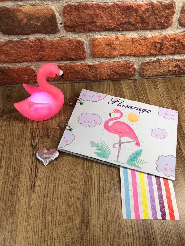 Flamingo Tasarımlı Klaket