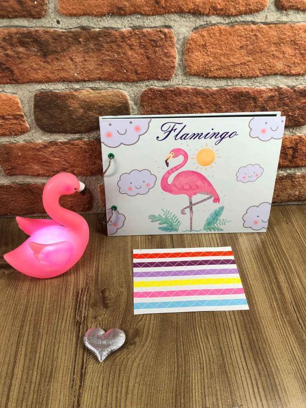 Flamingo Tasarımlı Klaket - Görsel 3