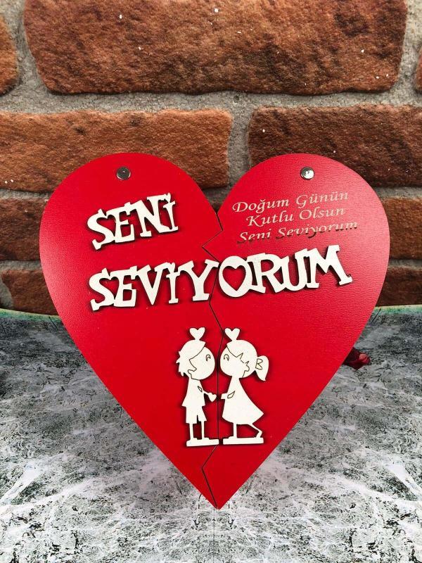 Seni Seviyorum Kutulu Kelebek Kolyeli Set - Görsel 4