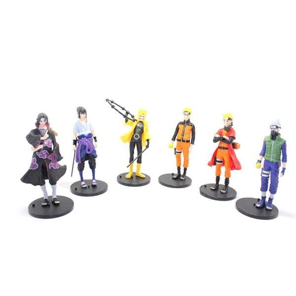 Silikon Anime Figür 6'lı Set