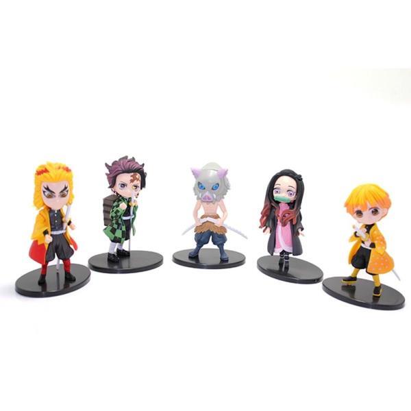 Silikon Anime Figür 5'li Set