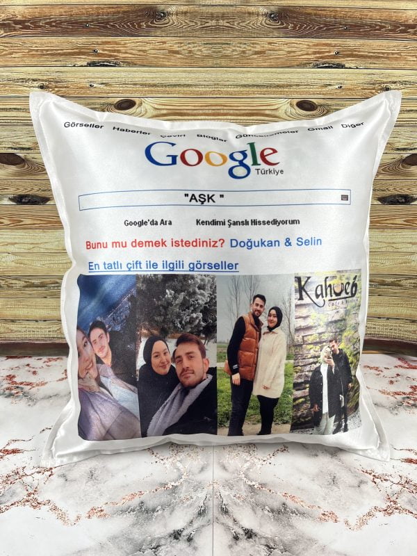 Kişiye Özel Bunu mu demek istediniz google arama çubuğu yastık