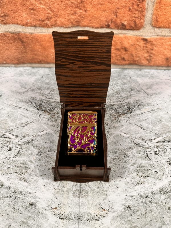 Kişiye Özel İşleme Desenli Turbo Zippo Çakmak - Görsel 9