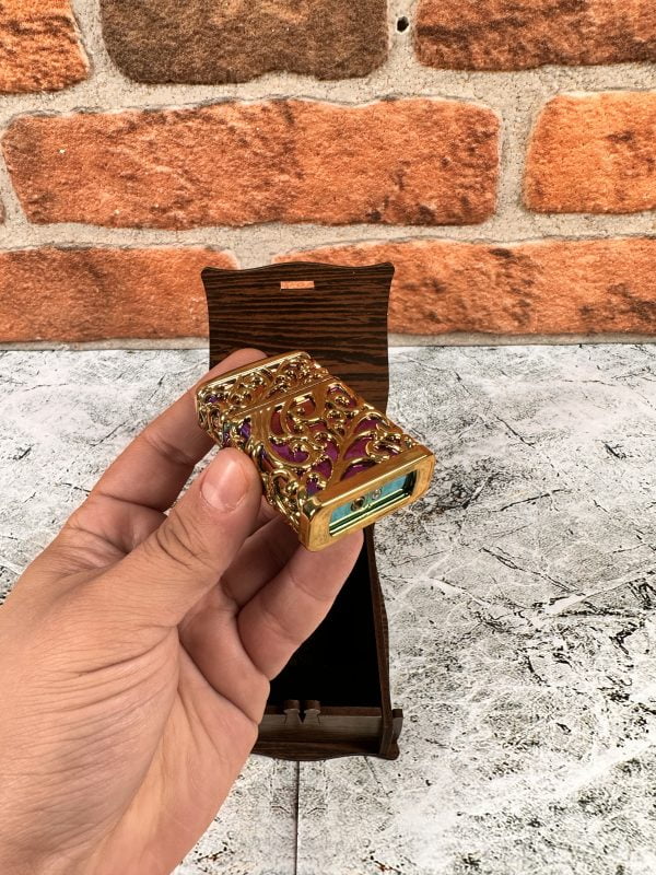 Kişiye Özel İşleme Desenli Turbo Zippo Çakmak - Görsel 10
