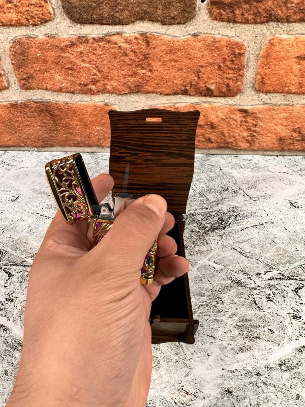 Kişiye Özel İşleme Desenli Turbo Zippo Çakmak - Görsel 12
