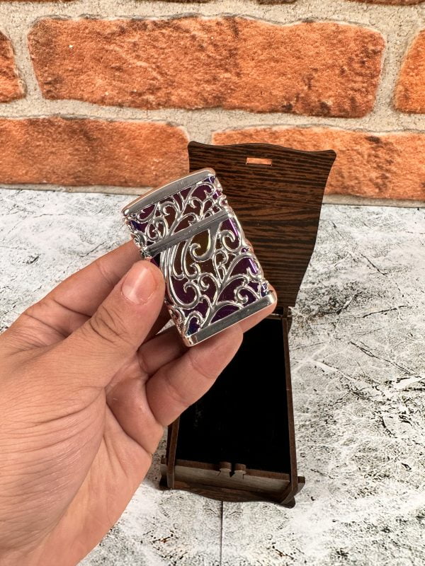 Kişiye Özel İşleme Desenli Turbo Zippo Çakmak - Görsel 14
