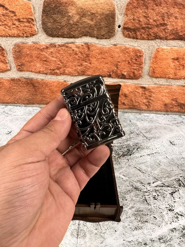Kişiye Özel İşleme Desenli Turbo Zippo Çakmak - Görsel 21