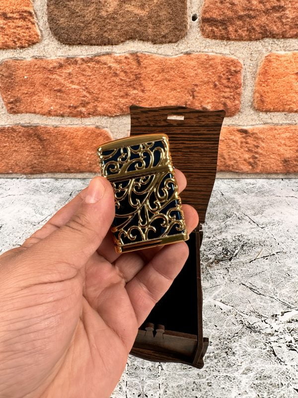 Kişiye Özel İşleme Desenli Turbo Zippo Çakmak - Görsel 7