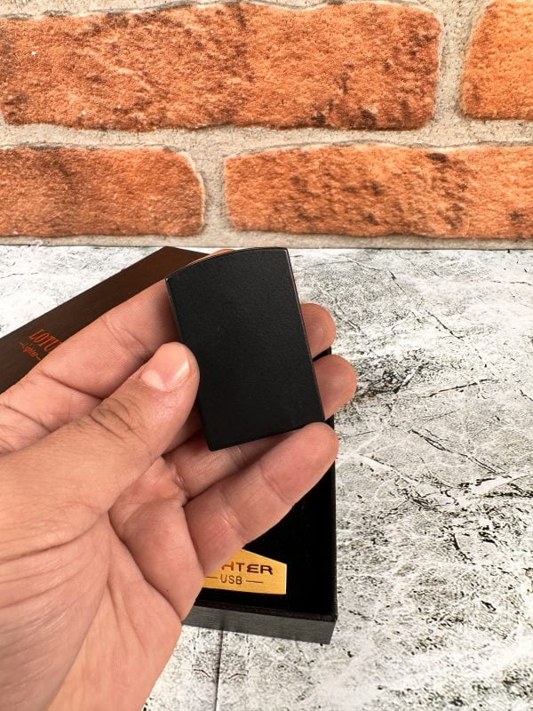 Kişiye Özel Zippo Görünümlü Şarjlı Çakmak - Görsel 4
