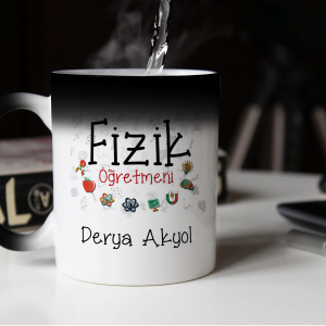 Kişiye Özel Fizik Öğretmeni Sihirli Kupa