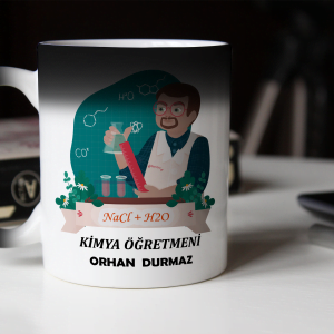 Kişiye Özel Kimya Öğretmeni Sihirli Kupa