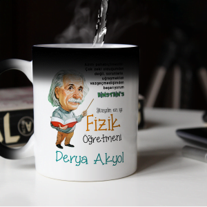 Kişiye Özel Fizik Öğretmeni Sihirli Kupa