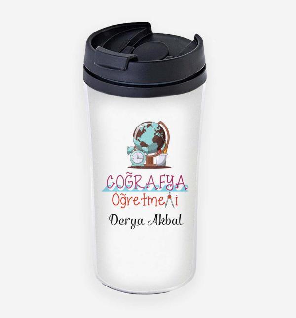 Kişiye Özel Coğrafya Öğretmeni Termos